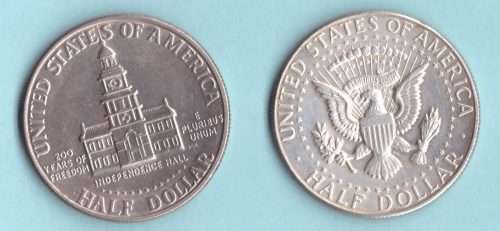 PAIR USA HALF DOLLAR COINS - KENNEDY
