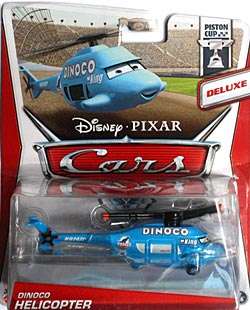 Disney Cars Dinoco Helicopter - Deluxe - Piston Cup