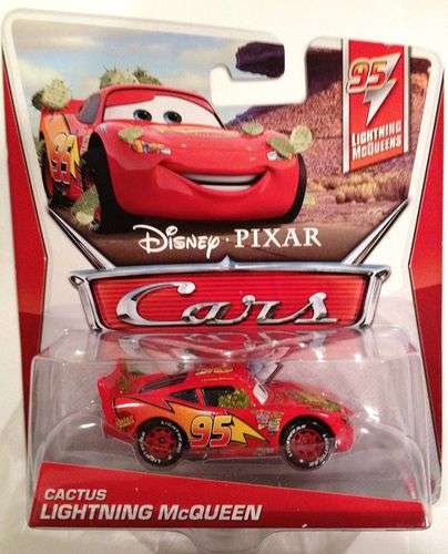 Disney Cars Cactus Lightning McQueen - New Series