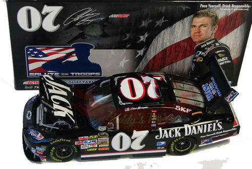 Clint Bowyer Diecast Salute the Troops 1/24 2008 (Nascar Jack Daniels Sponsored)