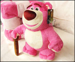 Disney Pixar Toy Story 3 Lotso Huggin Plush Bear 23cm