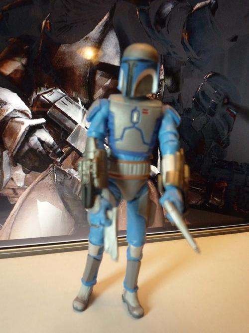 Star Wars Clone Wars MANDALORIAN TROOPER Loose