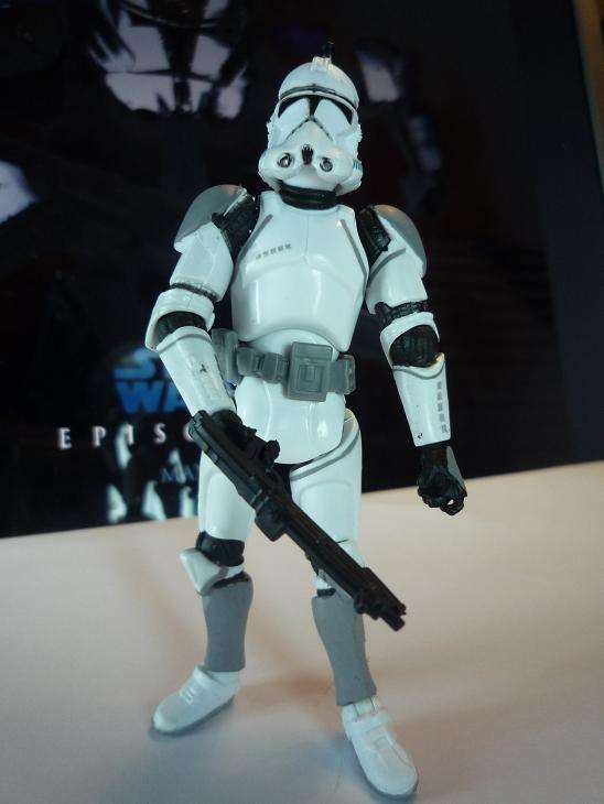Star Wars Clone Wars Trooper [Coruscant Landing Platform] Loose