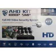 8CH AHD CCTV Security DVR, 8 x Outdoor Night Vision Cameras Surveillance System DIY Kit