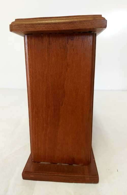 Miniture Model Ship Le `Astrolabe` in a wooden and glass display case