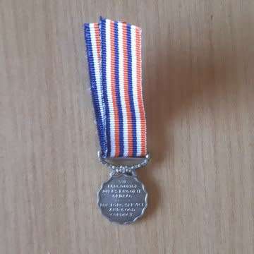 Permanent Force Good Service Medal For Long Service And Good Conduct - Miniature