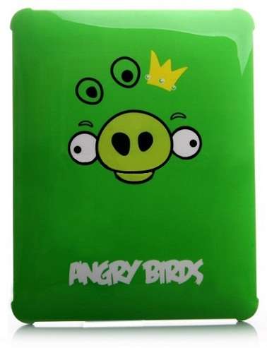 Angry Birds Green IPAD 1 Hard Back Case