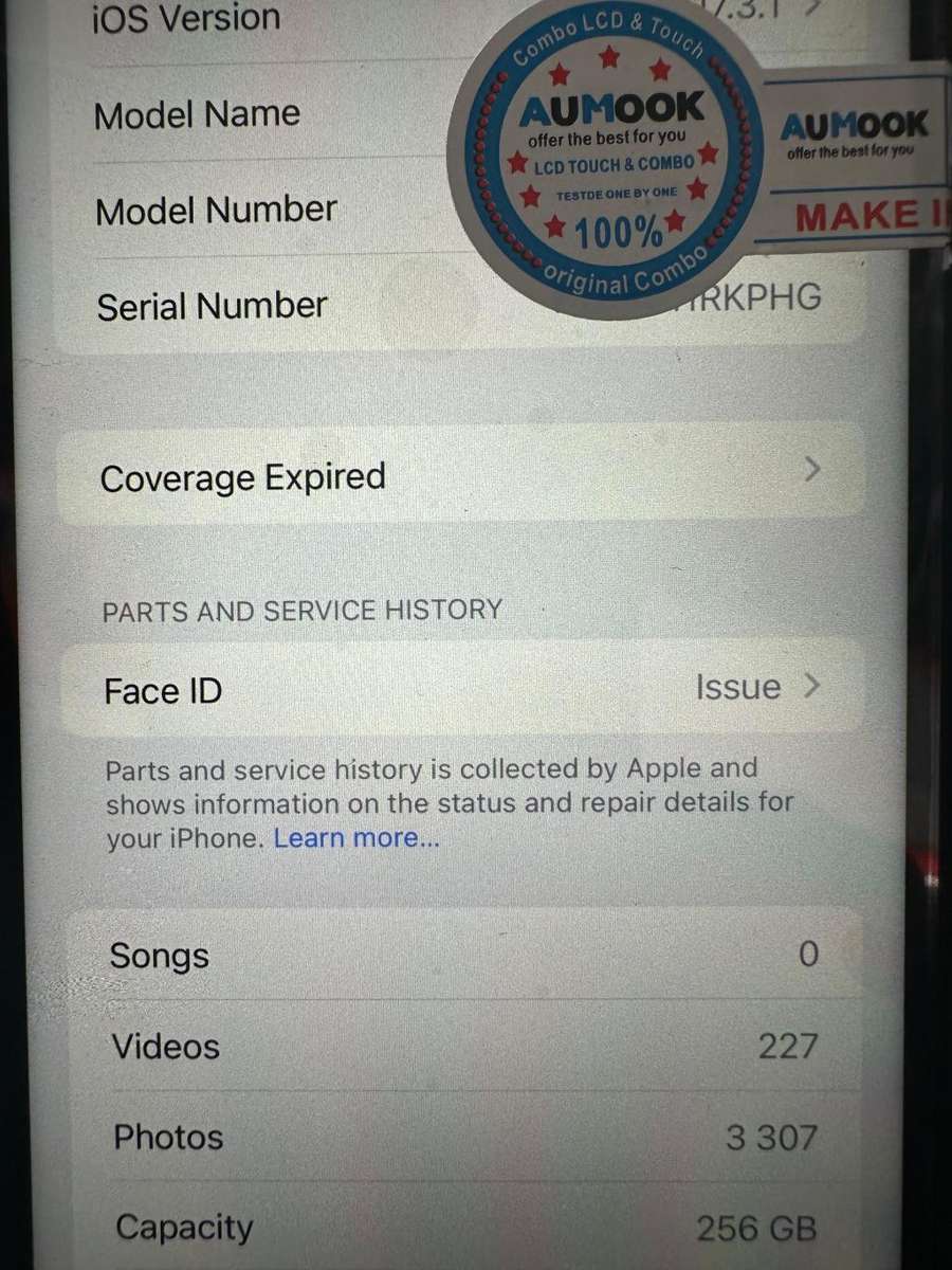 Apple iPhone XS Max 256GB Black  (PLEASE READ)