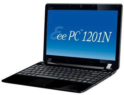 GAMING NETBOOK ASUS EEE 1201N {2GB RAM}{ATOM 330 1.6GHz}{NVIDIA ION}{12.1"}{{{BROKEN KEYBOARD}}}
