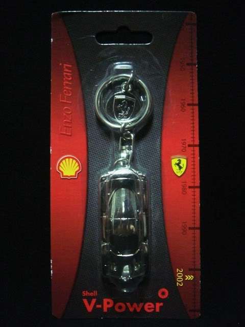 GENUINE SHELL FERARRI ENZO KEYCHAIN