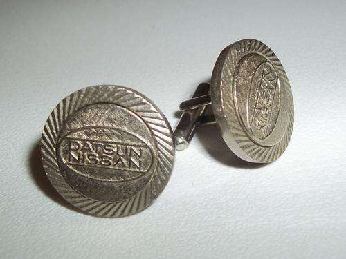 Set of Datsun Nissan cuff links