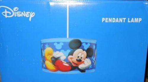 Disney Pendant Lamp (2 available, bid per lamp)