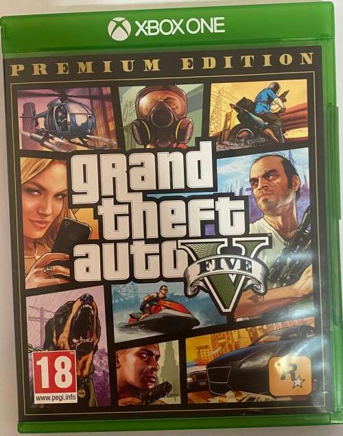 Grand Theft Auto Five - PREMIUM EDITION -(XBOX ONE)