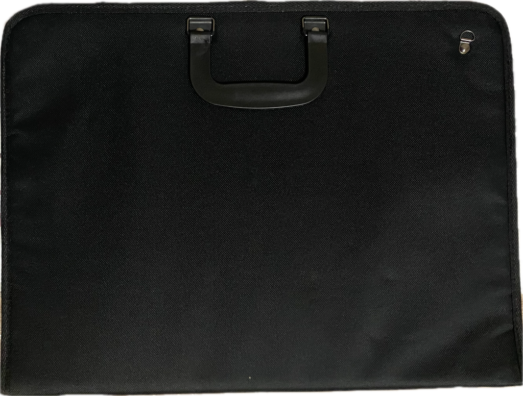 Dala Nylon Portfolio Bag - Black - A3 (Please read)