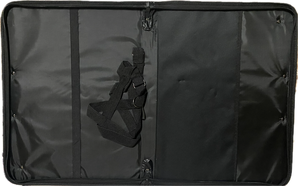 Dala Nylon Portfolio Bag - Black - A3 (Please read)