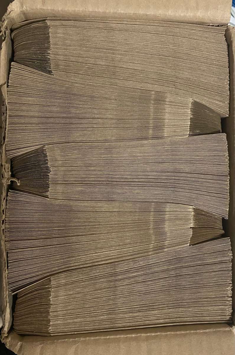 Box Pocket Wage Self Seal Envelopes (Size 152 x 102) Ref 64-1 (Box open)