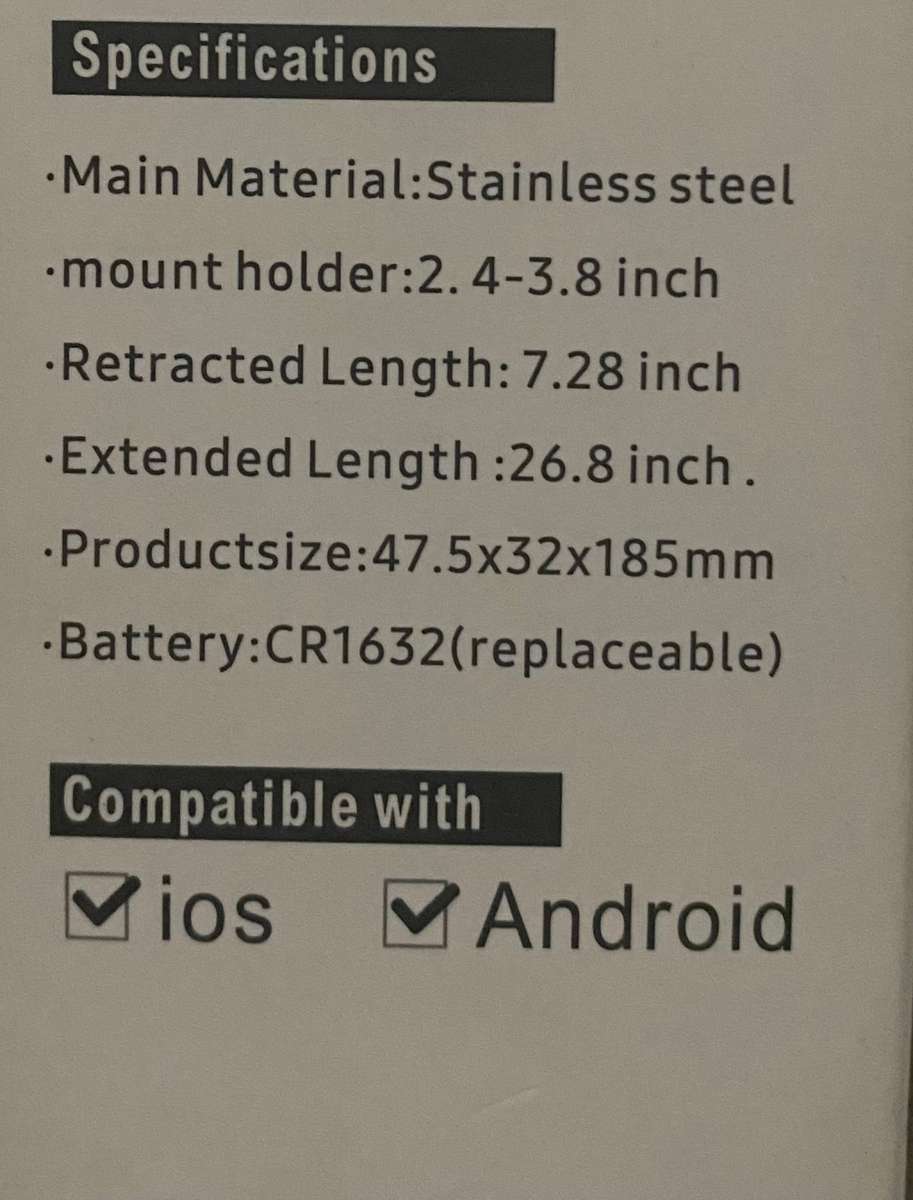 2020 Upgraded Selfie Stick and Tripod for Phone/Camera