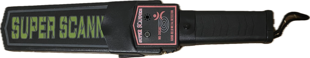 Hand Held Metal Detector (MD-3003B1)