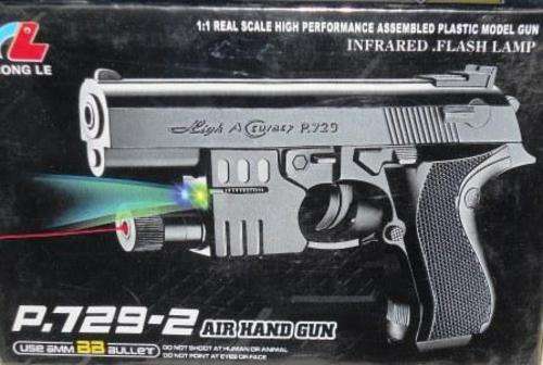P.729-2 AIR HAND GUN WITH INFRARED FLASH LAMP