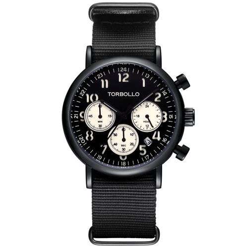 TORBOLLO  Chronograph Luxury Unisex Quartz Dress Watch"STUNNING WATCH,BETTER PRICE!!"
