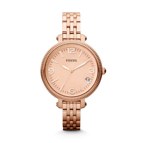 FOSSIL Heather Rosegold Ladies Quartz Dress Watch'"TOP BRAND ITEM!"