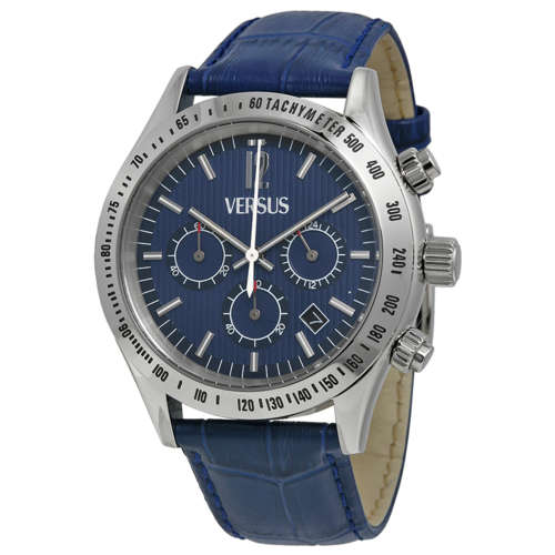 VERSUS (by VERSACE) Cosmopolitan Chronograph Blue Gents Quartz Dress Watch"HOT NEW ITEM!!
