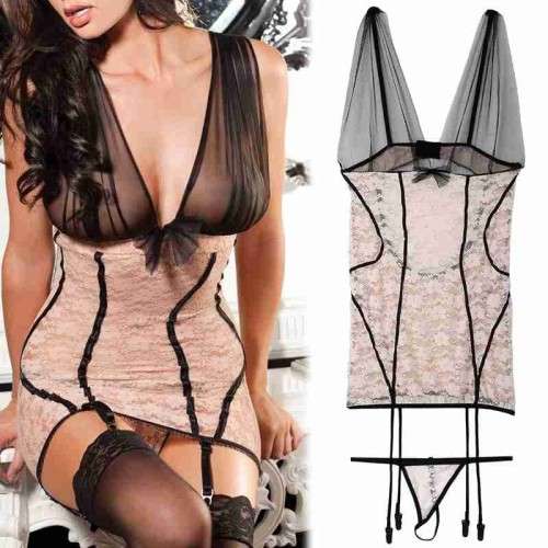 Sexy Lace Lingerie Babydoll X-Large
