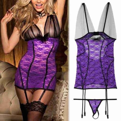 Sexy Lace Lingerie Babydoll X-Large