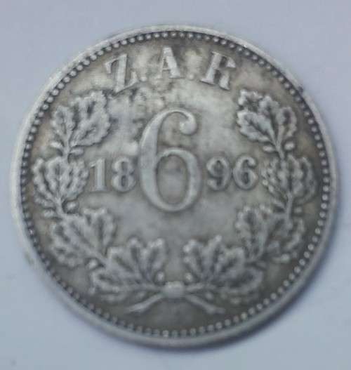 1896 Six pence 6d....*****ZAR****