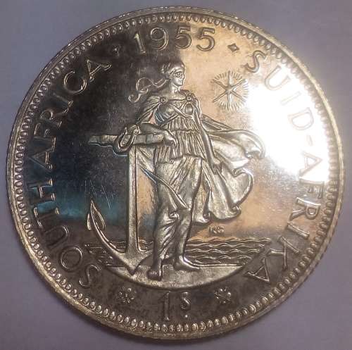 1955 1 Shilling LOW R1 START!!!!!