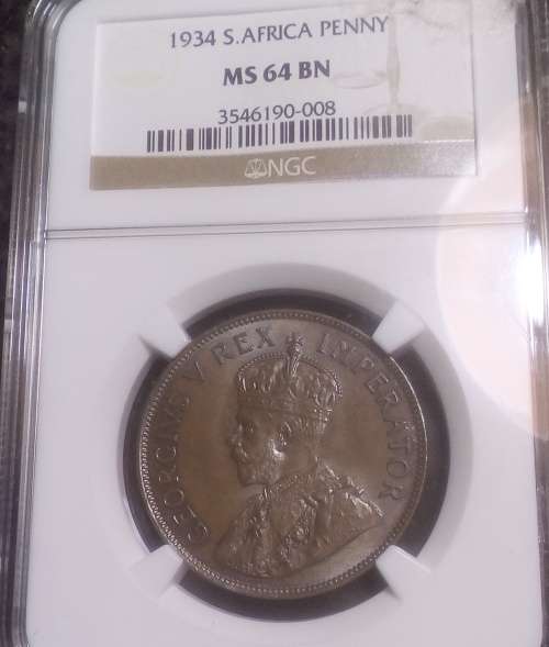 1934 Penny MS64.........Only 2 Grades better!!!...****R1 START****