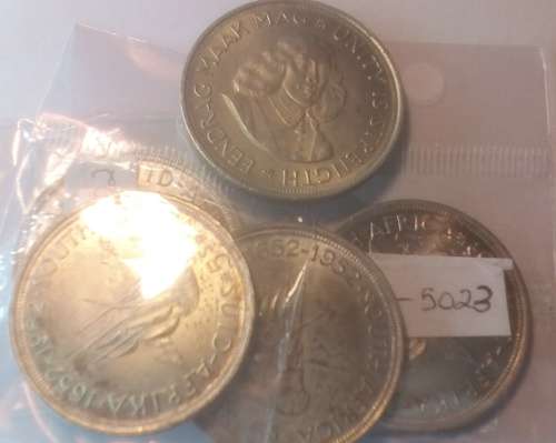 5 Shillings...Crowns....x5....BID ON ALL