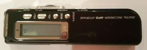 2 GB DIGITAL RECORDER / DICTAPHONE - MP3 - STORAGE