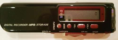 2 GB DIGITAL RECORDER / DICTAPHONE - MP3 - STORAGE