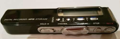 2 GB DIGITAL RECORDER / DICTAPHONE - MP3 - STORAGE