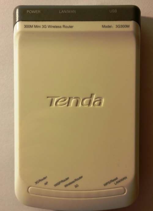 TENDA 300MBPS 3G WIRELESS ROUTER