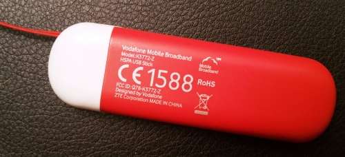 ZTE MODEL K3772-Z VODAFONE MOBILE BROADBAND HSPA USB STICK MODEM FOR VODACOM NETWORK