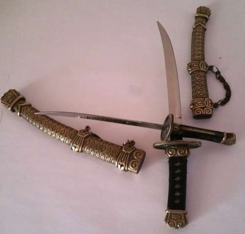 SAMURAI KATANA SWORDS SHAPED LETTER / ENVELOPE OPENER