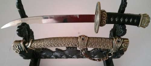 SAMURAI KATANA SWORDS SHAPED LETTER / ENVELOPE OPENER