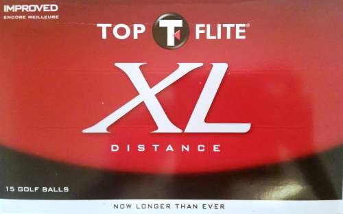 UNBEATABLE: TOP T FLITE XL BOX WITH 15 GOLF BALLS AND TWINPACK FOUNDERS CLUB GLOVES (MEN LEFT L)