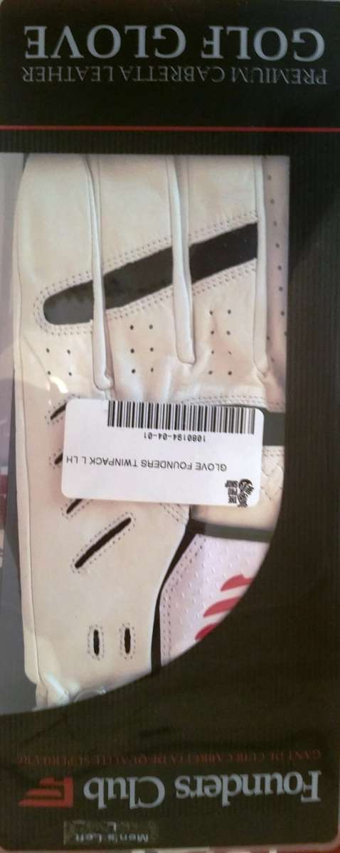 UNBEATABLE: TOP T FLITE XL BOX WITH 15 GOLF BALLS AND TWINPACK FOUNDERS CLUB GLOVES (MEN LEFT L)