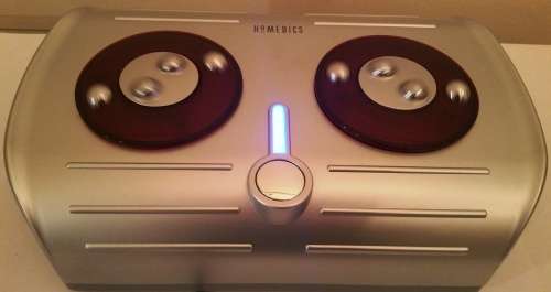 HOMEDICS FOOT PLEASURER ULTRA DEEP KNEADING FOOT MASSAGER WITH INFRARED HEAT