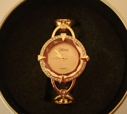 DIVA QUARTZ LADIES WATCH - STRIKING DESIGN AND LOOK