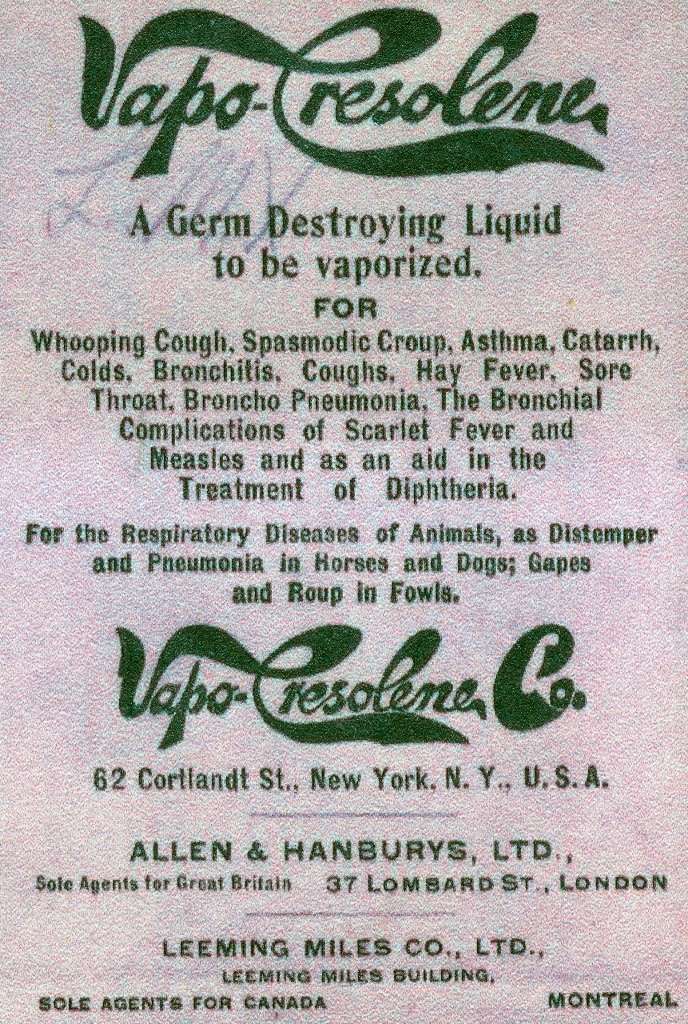 VAPO CRESOLENE COMPLETE AND READY