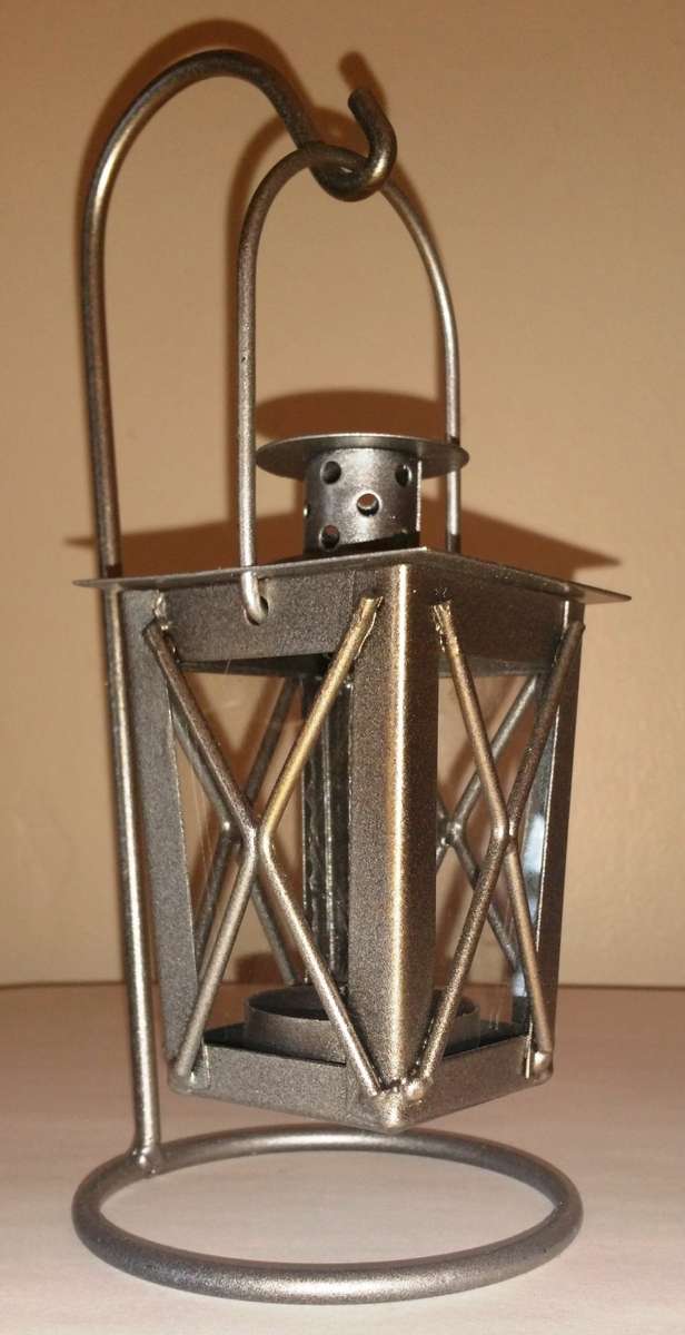 HANGING CANDLE HOLDER - VINTAGE STYLE SHIP CAPTAIN'S DESK LAMP