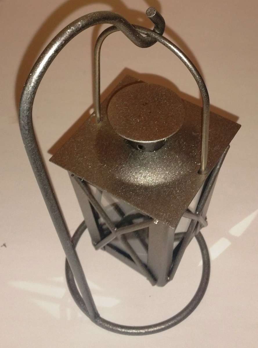 HANGING CANDLE HOLDER - VINTAGE STYLE SHIP CAPTAIN'S DESK LAMP