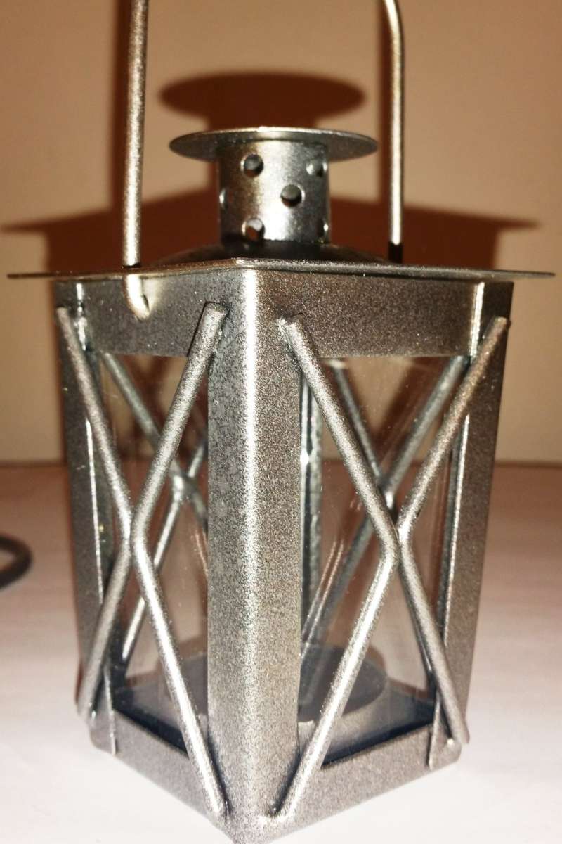 HANGING CANDLE HOLDER - VINTAGE STYLE SHIP CAPTAIN'S DESK LAMP