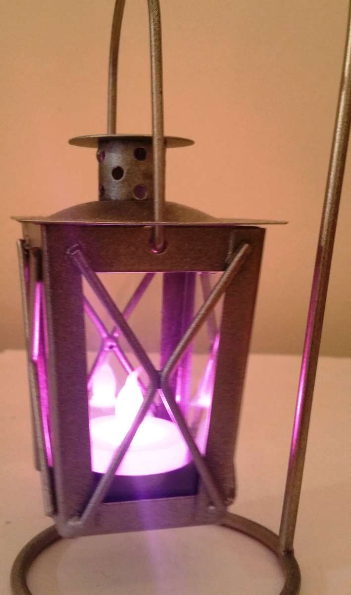 HANGING CANDLE HOLDER - VINTAGE STYLE SHIP CAPTAIN'S DESK LAMP