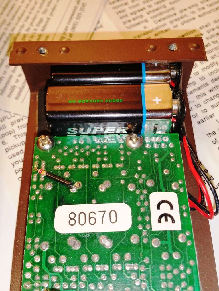 L. R. BAGGS PRE-AMP EQUALIZER FOR ACOUSTIC GUITAR ~ RARE VINTAGE