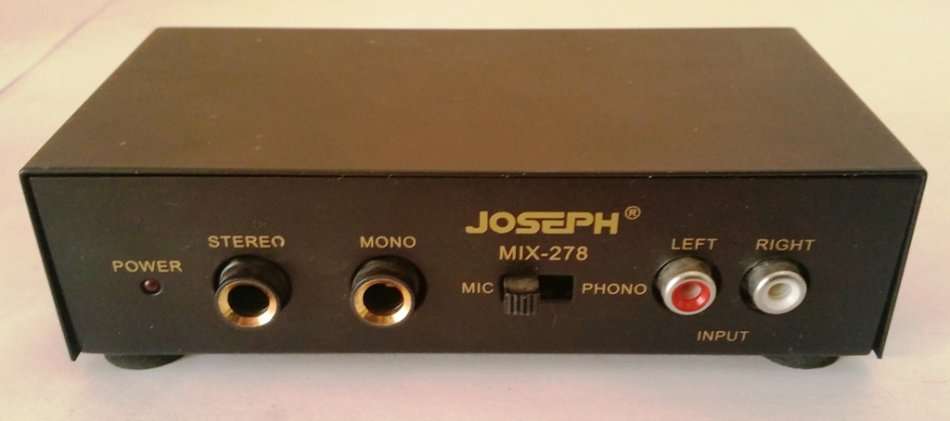 JOSEPH PHONO/MIC PRE-AMPLIFIER [MODEL: MIX-278]